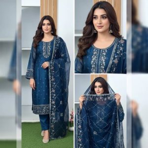 আনরেডি এম্বোডারি পার্টি ড্রেস কোডঃ950